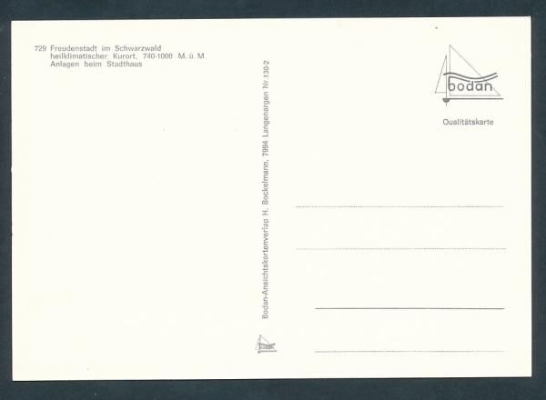 Anlage beim Stadthaus in Freudenstadt